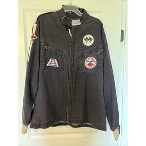 VTG 1990 Daytona 500 NASCAR Racequip XL Racing Jacket Chevy Big A Auto Parts